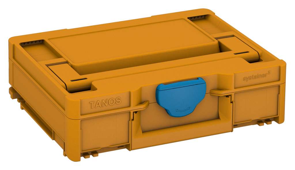 Systainer³ M 112, Daffodil Yellow with Sky Blue catches