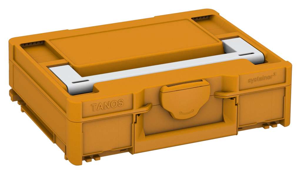 Systainer³ M 112, Daffodil Yellow with Light Grey lid handle