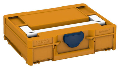 Systainer³ M 112, Daffodil Yellow with White lid handle and Sapphire Blue catches