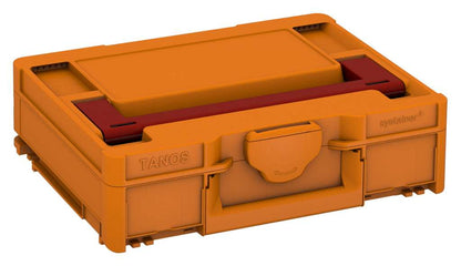 Systainer³ M 112, Deep Orange with Carmine Red lid handle