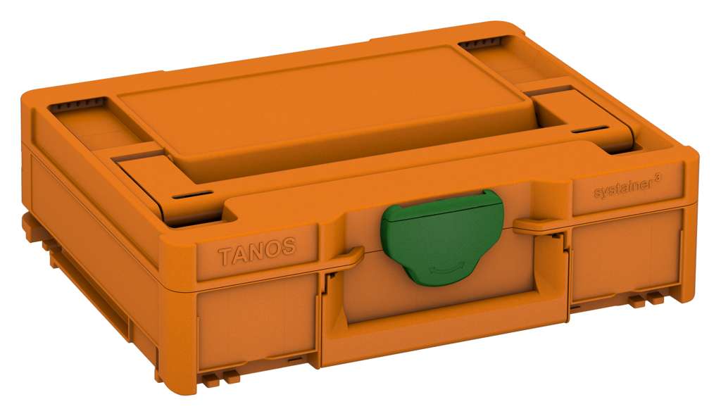 Systainer³ M 112, Deep Orange with Emerald Green catches