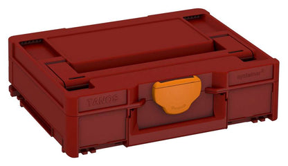Systainer³ M 112, Carmine Red with Deep Orange catches