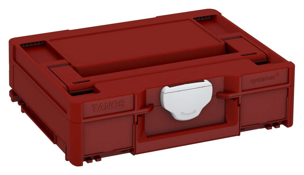 Systainer³ M 112, Carmine Red with Light Grey catches