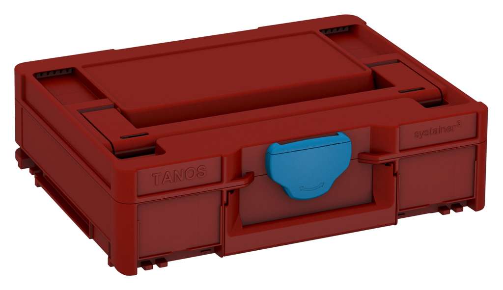 Systainer³ M 112, Carmine Red with Sky Blue catches