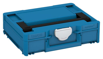 Systainer³ M 112, Sky Blue with Black lid handle and Light Grey catches