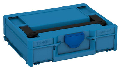 Systainer³ M 112, Sky Blue with Black lid handle and Signal Blue catches