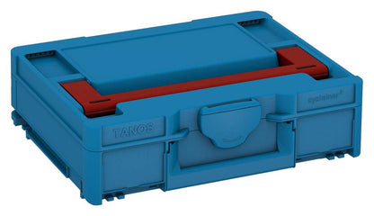 Systainer³ M 112, Sky Blue with Carmine Red lid handle