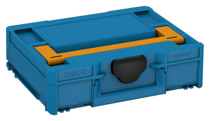 Systainer³ M 112, Sky Blue with Daffodil Yellow lid handle and Black catches