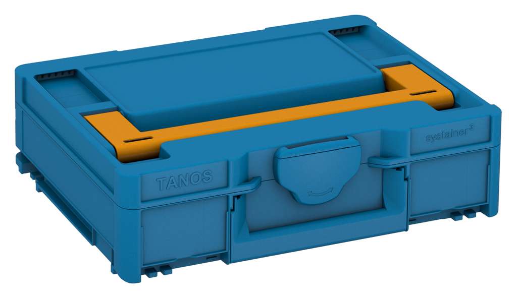 Systainer³ M 112, Sky Blue with Daffodil Yellow lid handle