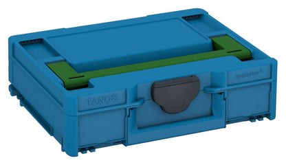 Systainer³ M 112, Sky Blue with Emerald Green lid handle and Anthracite catches