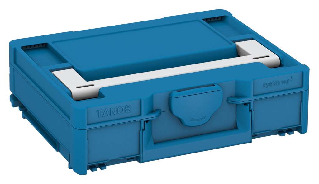 Systainer³ M 112, Sky Blue with Light Grey lid handle
