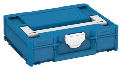 Systainer³ M 112, Sky Blue with Light Grey lid handle and White catches