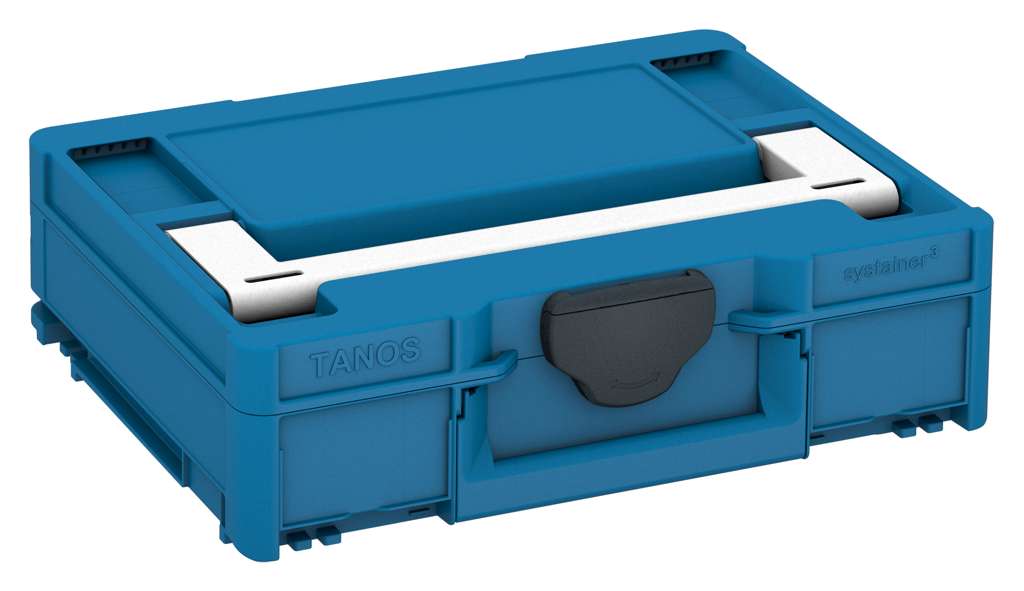 Systainer³ M 112, Sky Blue with White lid handle and Anthracite catches