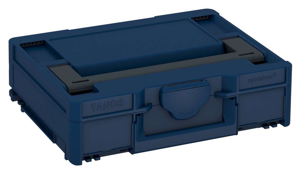 Systainer³ M 112, Sapphire Blue with Anthracite lid handle