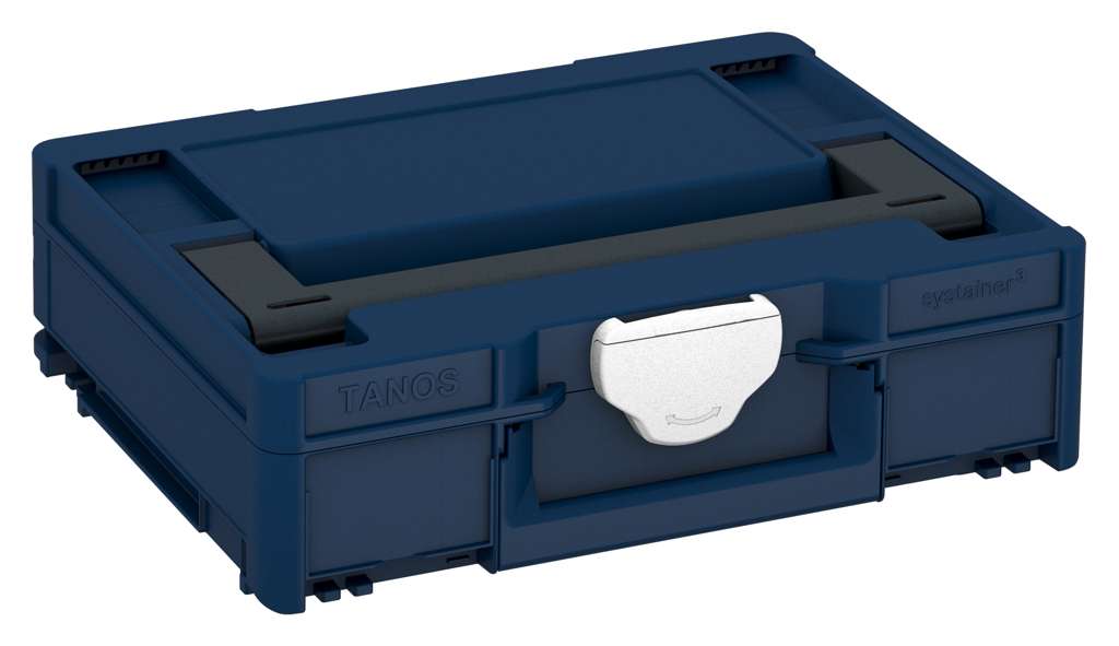 Systainer³ M 112, Sapphire Blue with Anthracite lid handle and White catches