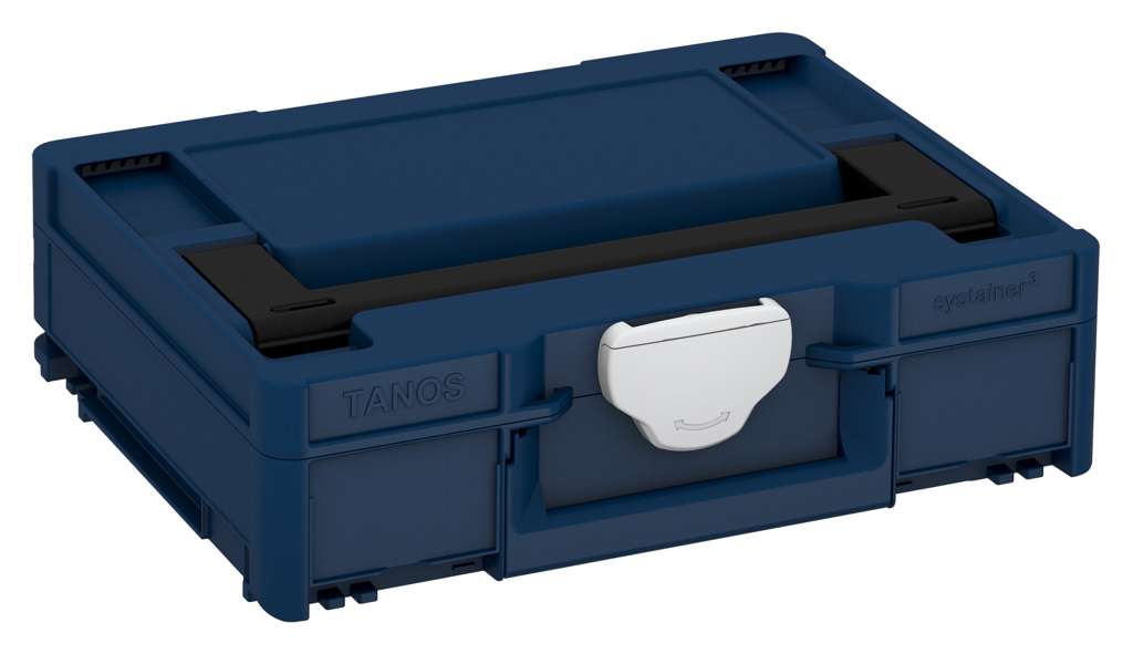 Systainer³ M 112, Sapphire Blue with Black lid handle and Light Grey catches