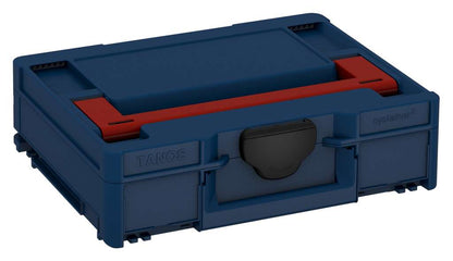 Systainer³ M 112, Sapphire Blue with Carmine Red lid handle and Black catches