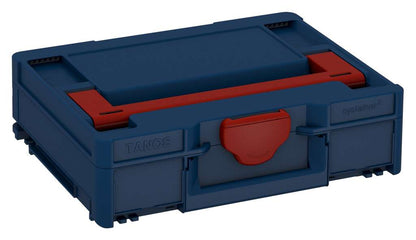 Systainer³ M 112, Sapphire Blue with Carmine Red lid handle and Carmine Red catches