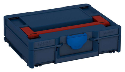 Systainer³ M 112, Sapphire Blue with Carmine Red lid handle and Signal Blue catches