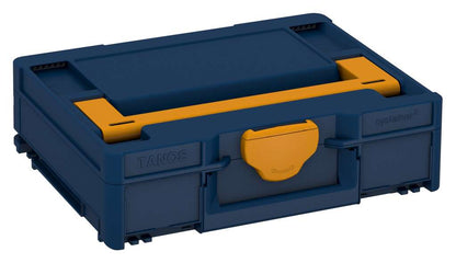Systainer³ M 112, Sapphire Blue with Daffodil Yellow lid handle and Daffodil Yellow catches