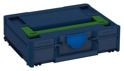 Systainer³ M 112, Sapphire Blue with Emerald Green lid handle and Signal Blue catches