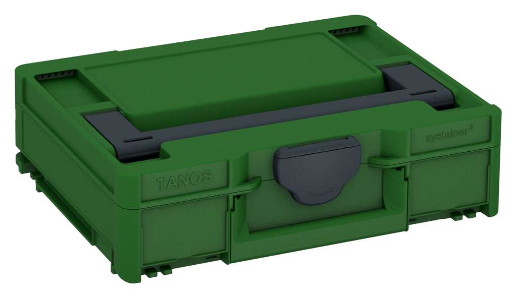 Systainer³ M 112, Emerald Green with Anthracite lid handle and Anthracite catches