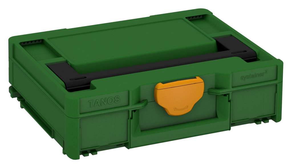 Systainer³ M 112, Emerald Green with Black lid handle and Daffodil Yellow catches