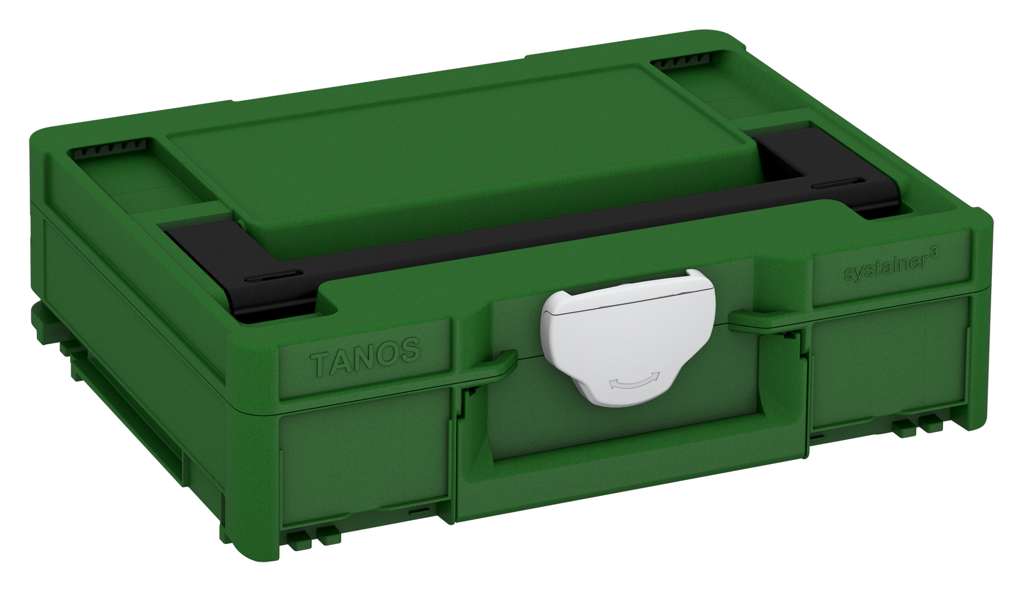 Systainer³ M 112, Emerald Green with Black lid handle and Light Grey catches