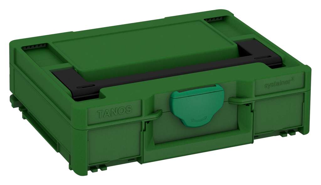 Systainer³ M 112, Emerald Green with Black lid handle and Signal Green catches
