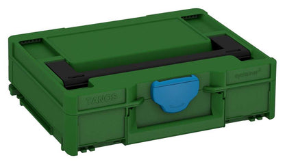 Systainer³ M 112, Emerald Green with Black lid handle and Sky Blue catches
