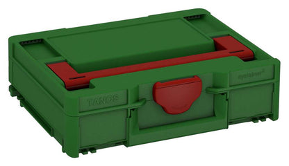 Systainer³ M 112, Emerald Green with Carmine Red lid handle and Carmine Red catches