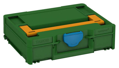 Systainer³ M 112, Emerald Green with Daffodil Yellow lid handle and Sky Blue catches