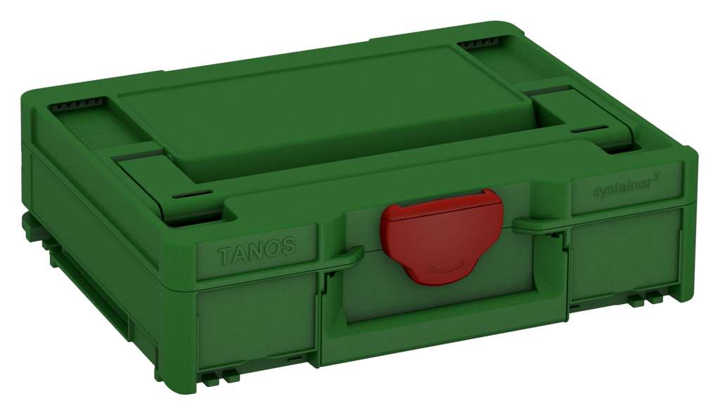 Systainer³ M 112, Emerald Green with Carmine Red catches