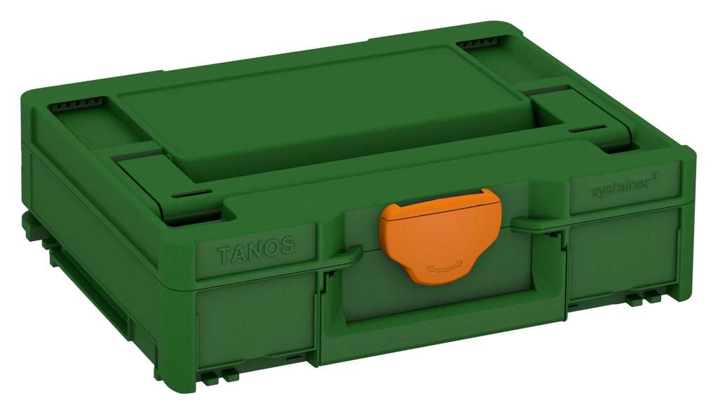Systainer³ M 112, Emerald Green with Deep Orange catches