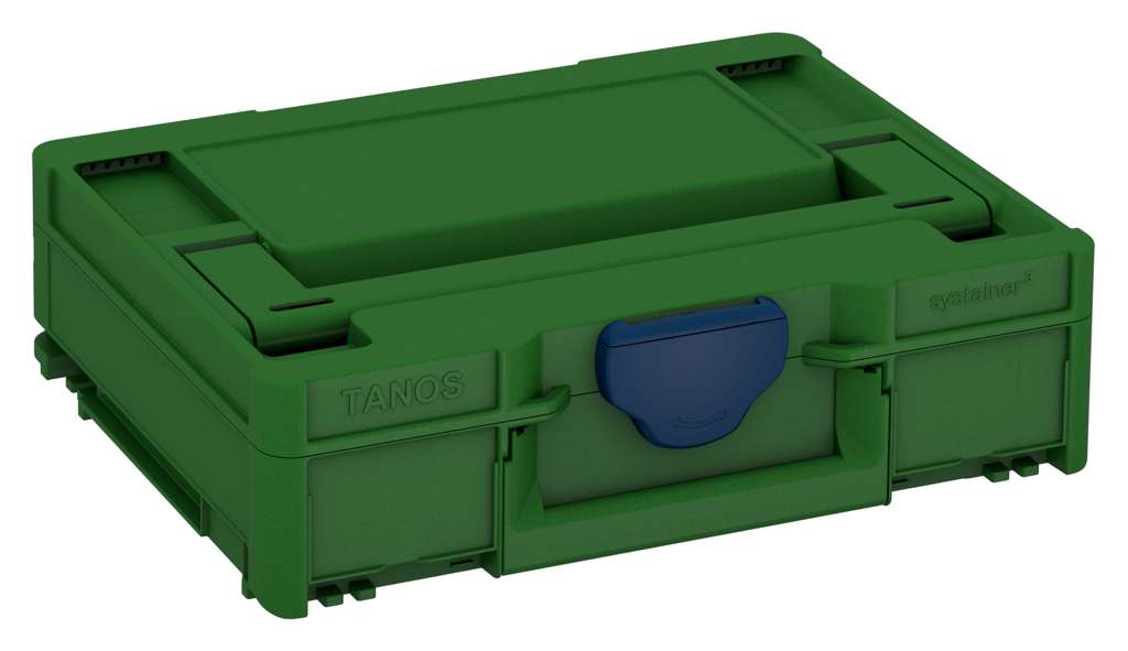 Systainer³ M 112, Emerald Green with Sapphire Blue catches
