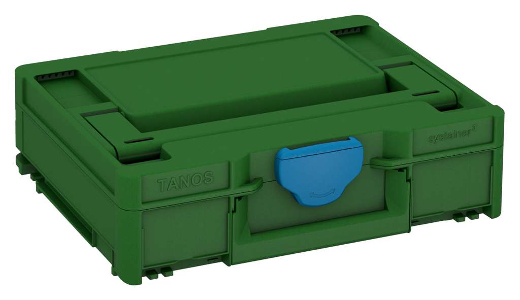 Systainer³ M 112, Emerald Green with Sky Blue catches