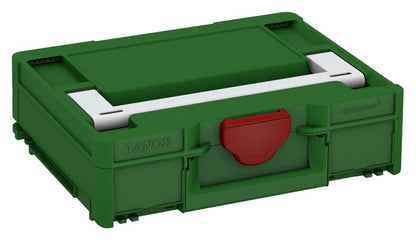 Systainer³ M 112, Emerald Green with Light Grey lid handle and Carmine Red catches