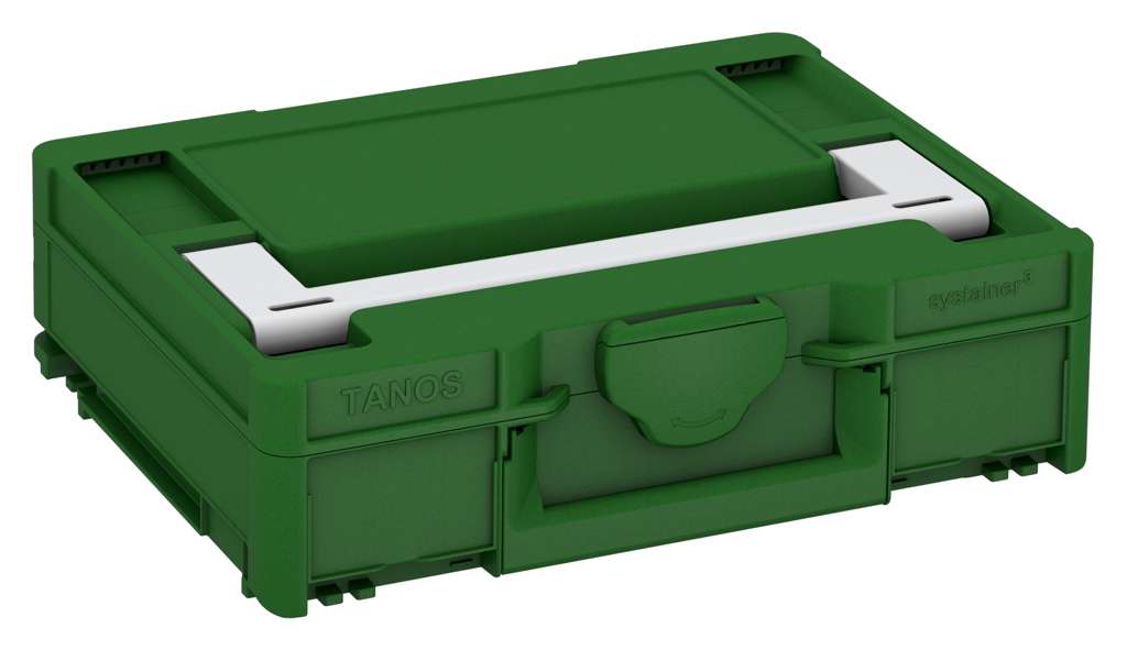 Systainer³ M 112, Emerald Green with Light Grey lid handle
