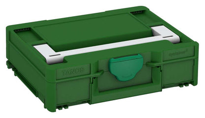 Systainer³ M 112, Emerald Green with Light Grey lid handle and Signal Green catches