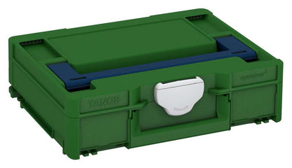 Systainer³ M 112, Emerald Green with Sapphire Blue lid handle and Light Grey catches