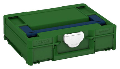 Systainer³ M 112, Emerald Green with Sapphire Blue lid handle and White catches