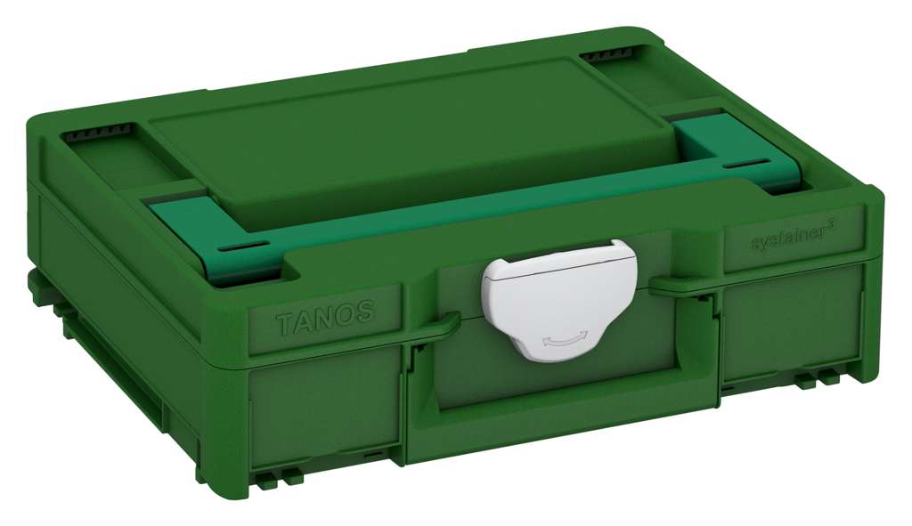 Systainer³ M 112, Emerald Green with Signal Green lid handle and Light Grey catches