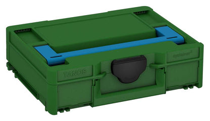 Systainer³ M 112, Emerald Green with Sky Blue lid handle and Black catches