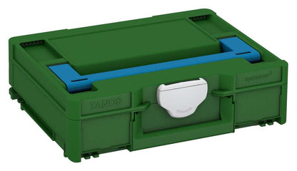 Systainer³ M 112, Emerald Green with Sky Blue lid handle and Light Grey catches