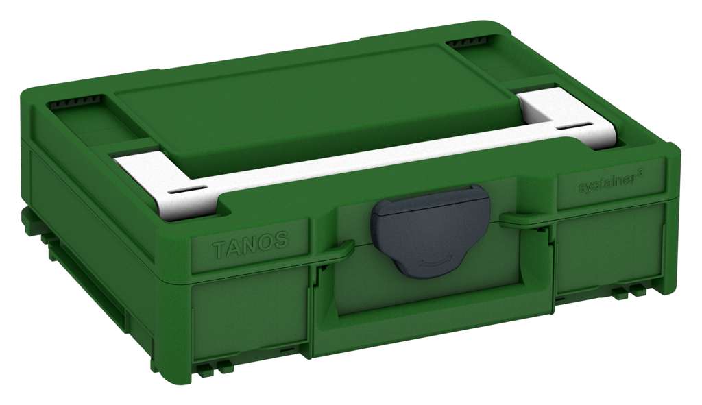 Systainer³ M 112, Emerald Green with White lid handle and Anthracite catches