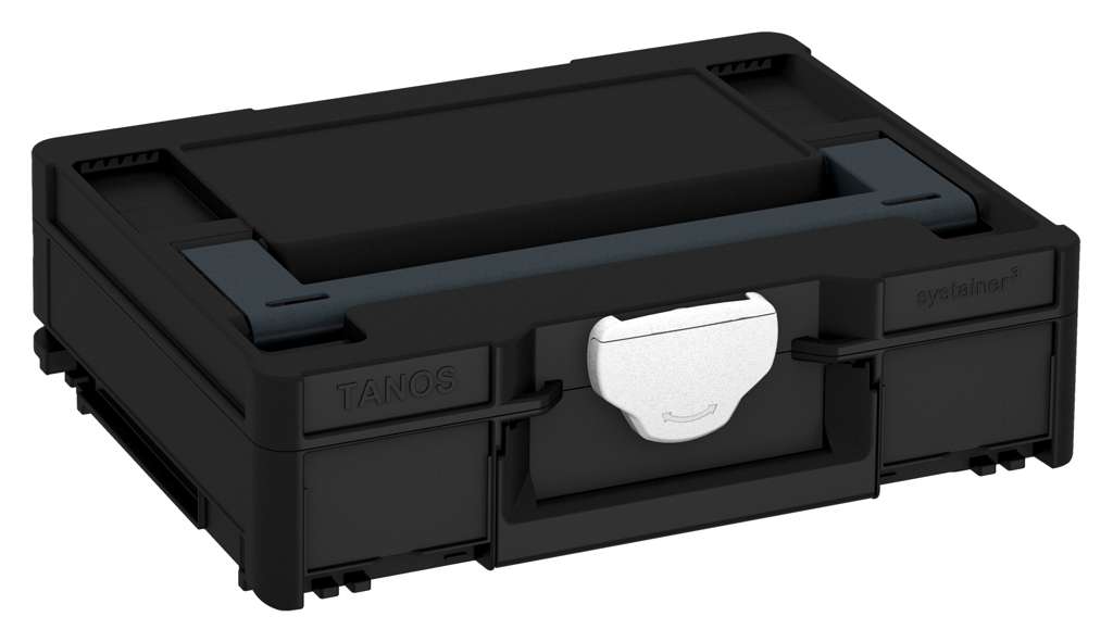 Systainer³ M 112, Black with Anthracite lid handle and White catches