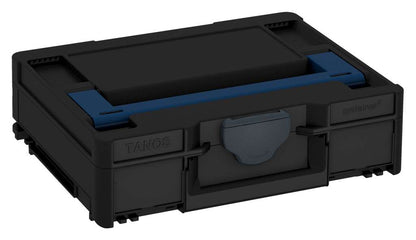 Systainer³ M 112, Black with Sapphire Blue lid handle and Anthracite catches