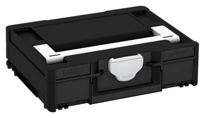 Systainer³ M 112, Black with White lid handle and Light Grey catches