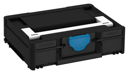 Systainer³ M 112, Black with White lid handle and Sky Blue catches