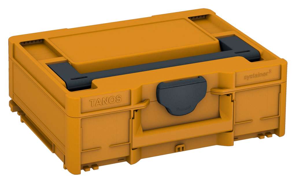 Systainer³ M 137, Daffodil Yellow with Anthracite lid handle and Anthracite catches